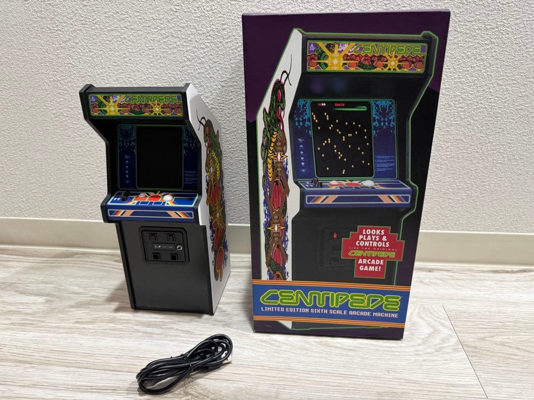 Atari CENTIPEDE 1/6スケールアーケードゲーム