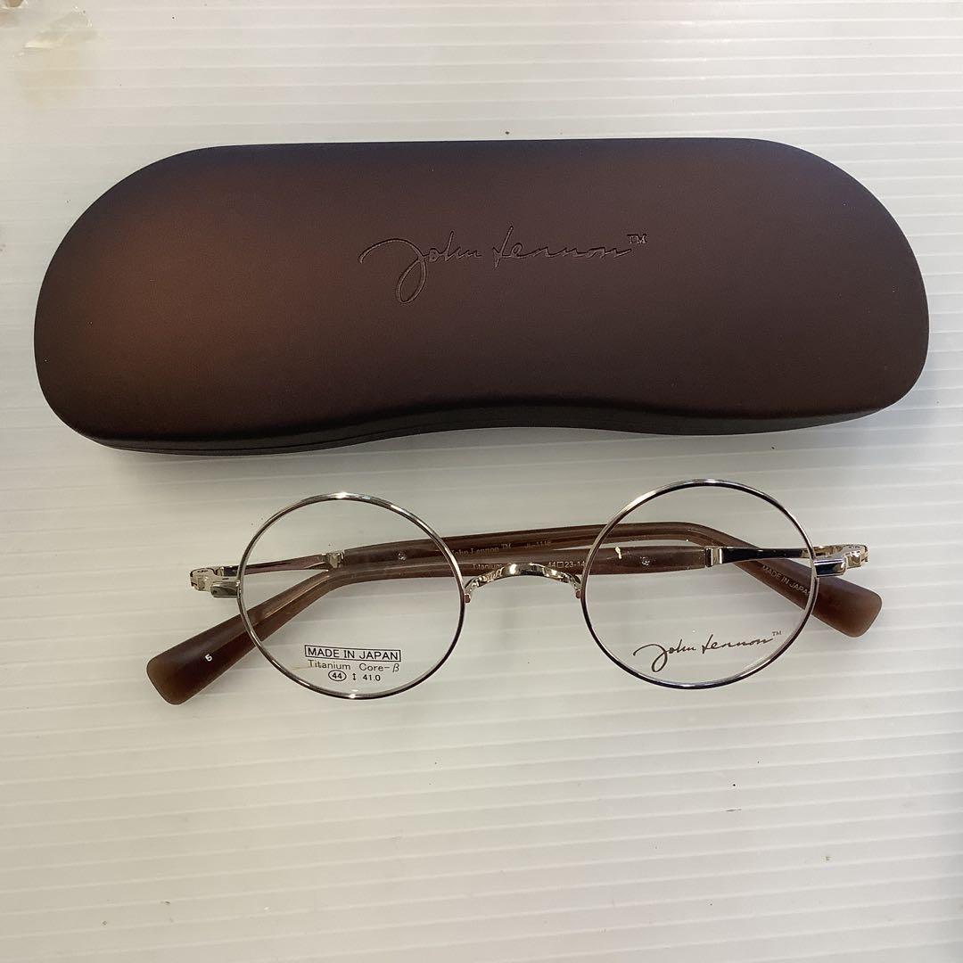【レンズ代込】ジョンレノン　イチヤマ眼鏡　強度近視用眼鏡やリーディンググラスに④