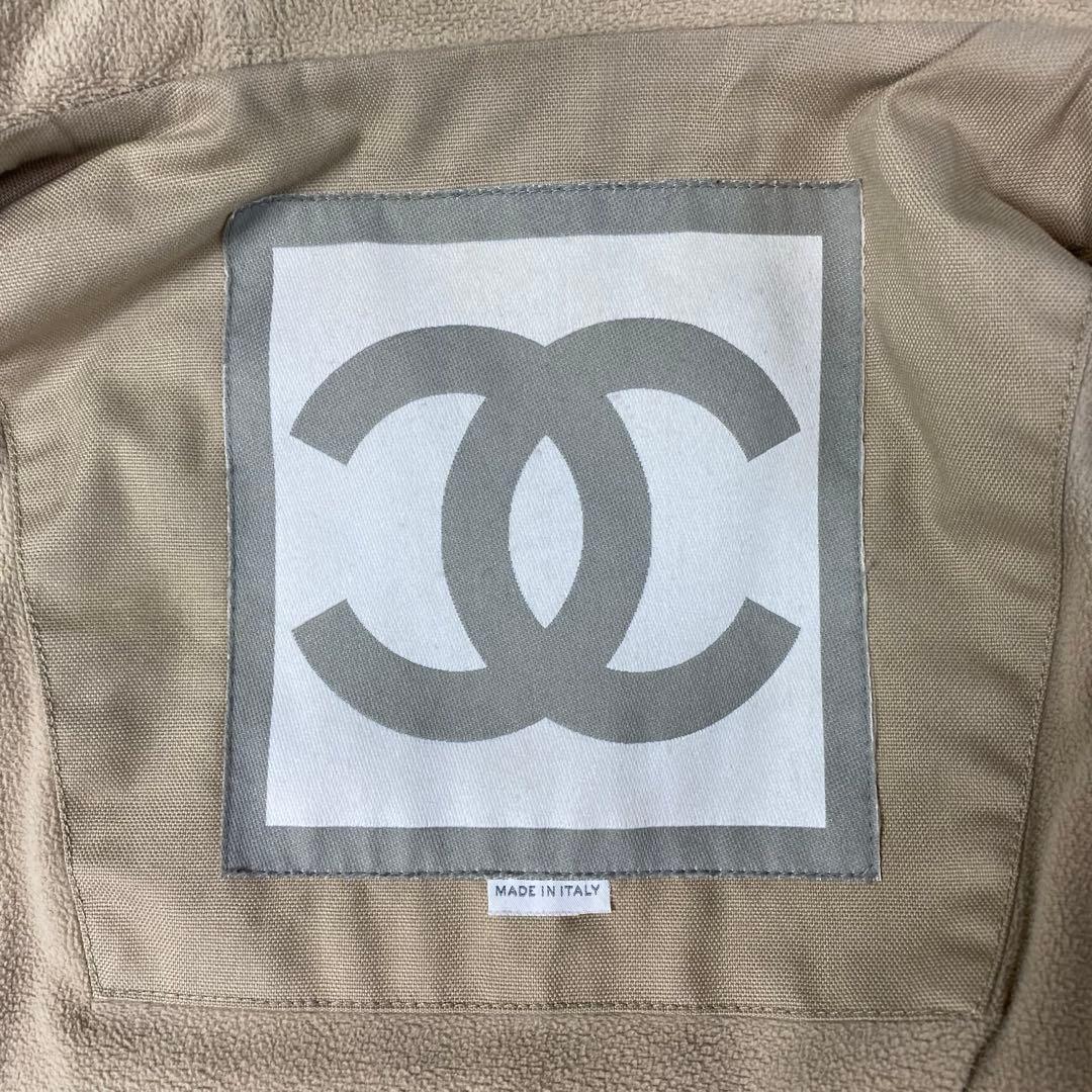 CHANEL シャネル　スポーツライン　フード　モッズコート　ココマーク