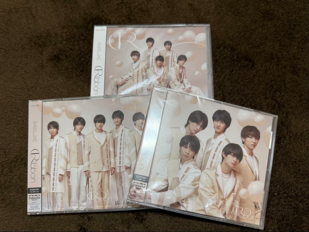 【未開封】M!LK Ribbon 初回限定盤A / B /通常盤