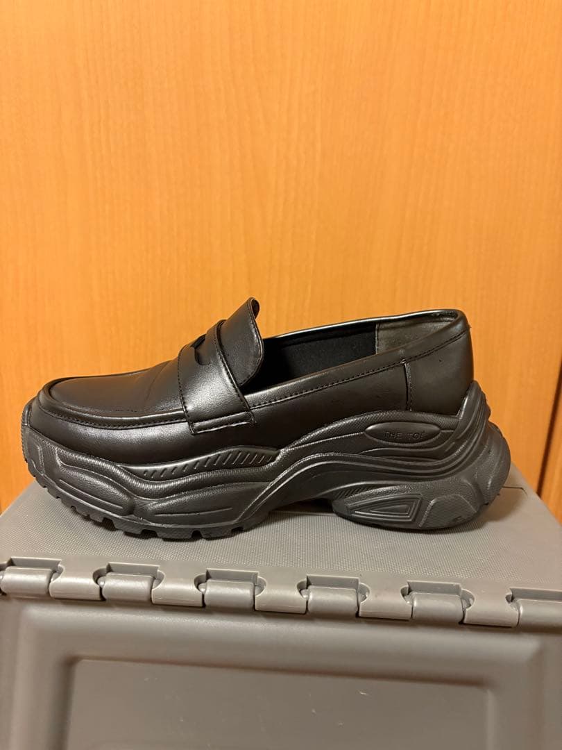 【トンカツ様】THE TOE Convent Loafer-black 23cm