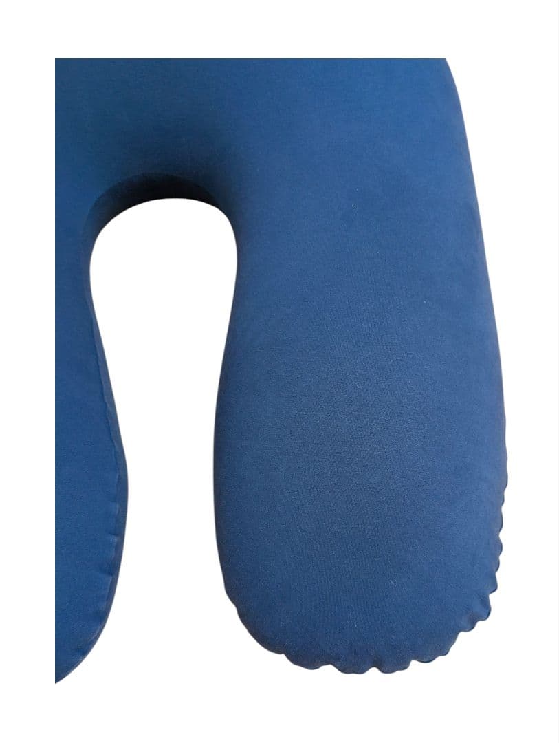 【美品】Yogibo サポート ネイビーブルー support U字型