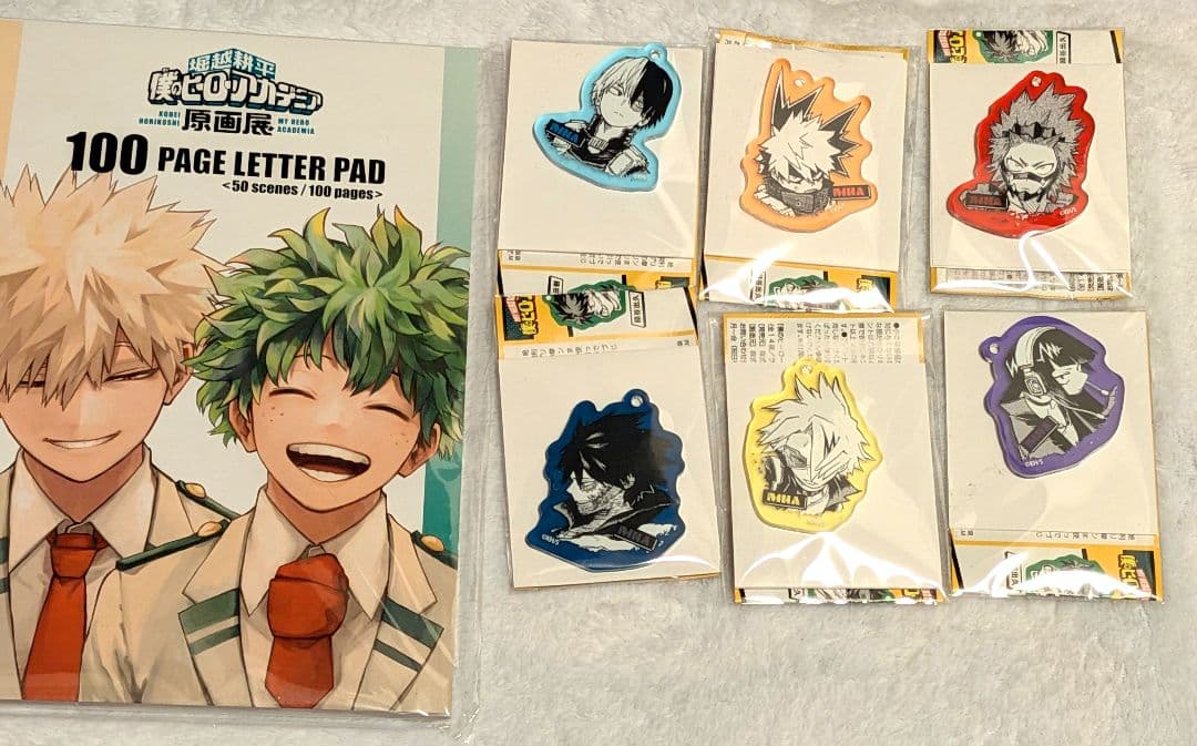 僕のヒーローアカデミア アクリルマットチャームコレクション メモ帳