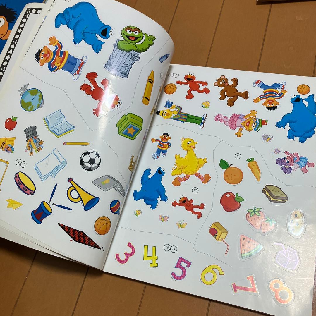 SESAME STREET セサミストリート　12冊セット＋おまけ　レトログッズ