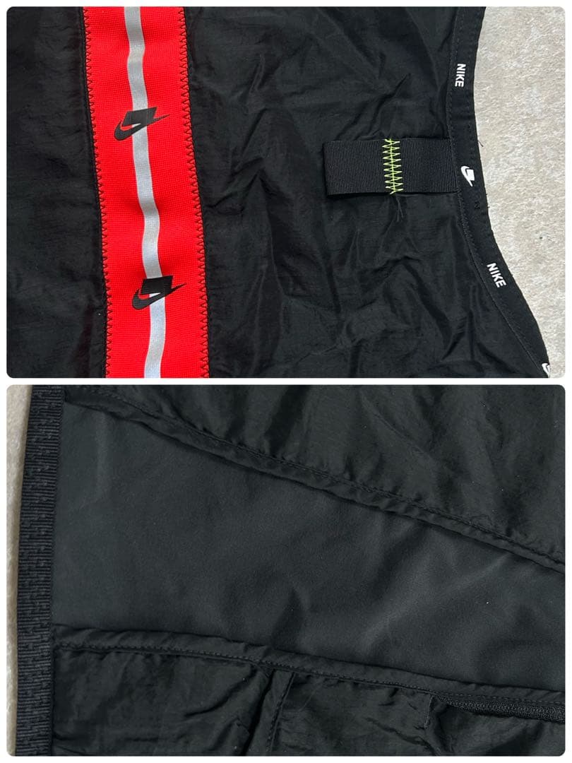 美品 NIKE ウィンドブレーカー ベスト ワイルドラン エアロイヤー 黒　S