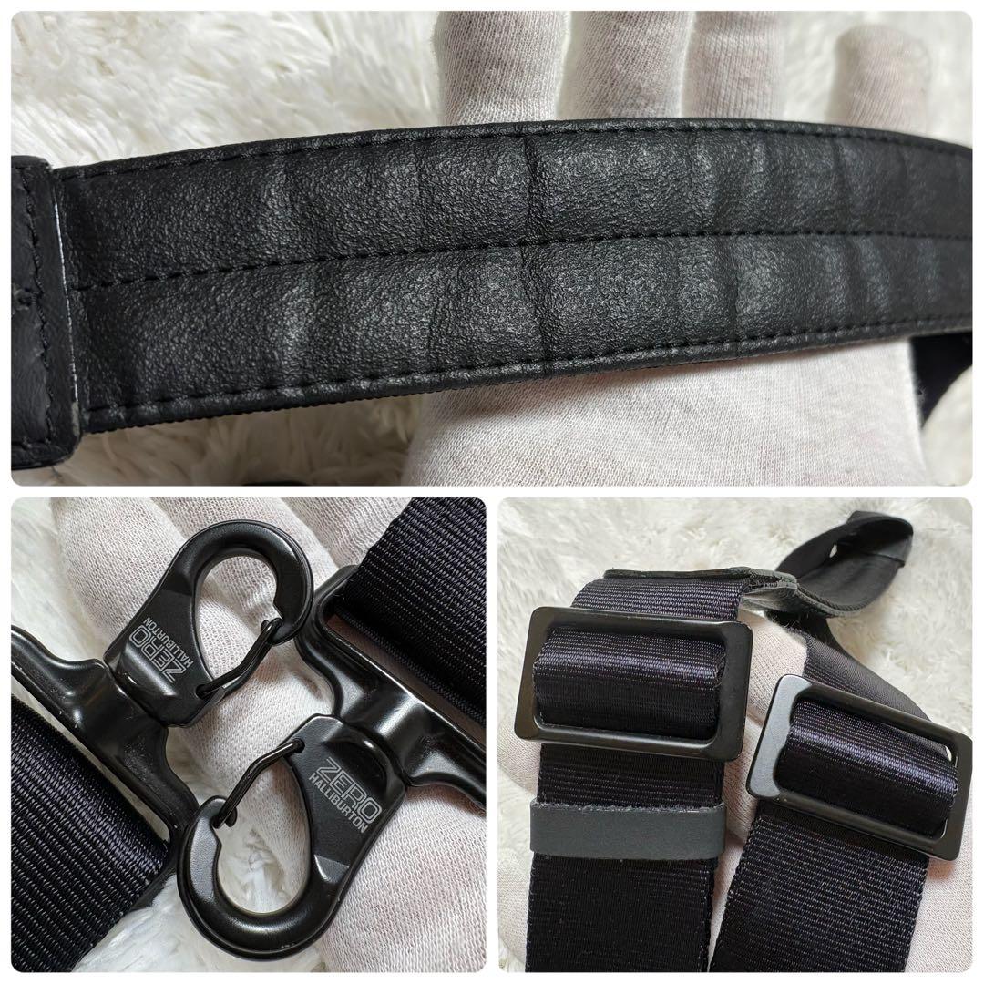 ✨一度使用✨ZERO HALLIBURTON ビジネスバッグ グレイッシュブルー