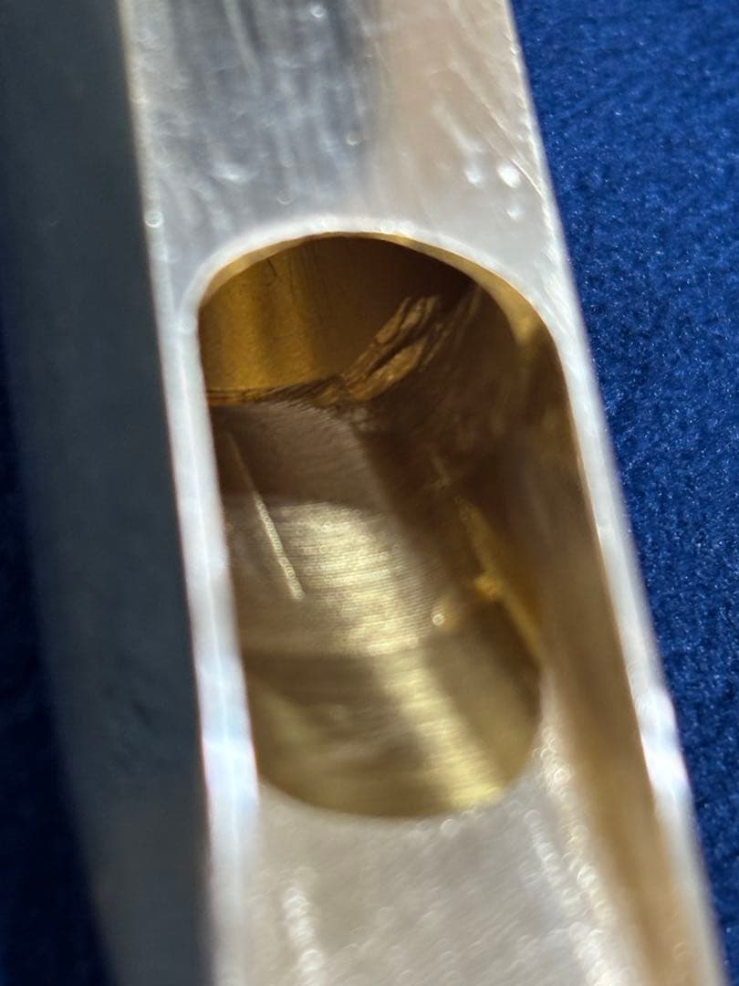 【テナーサックス用】真鍮メタルマウスピース【R&B・funk向き】