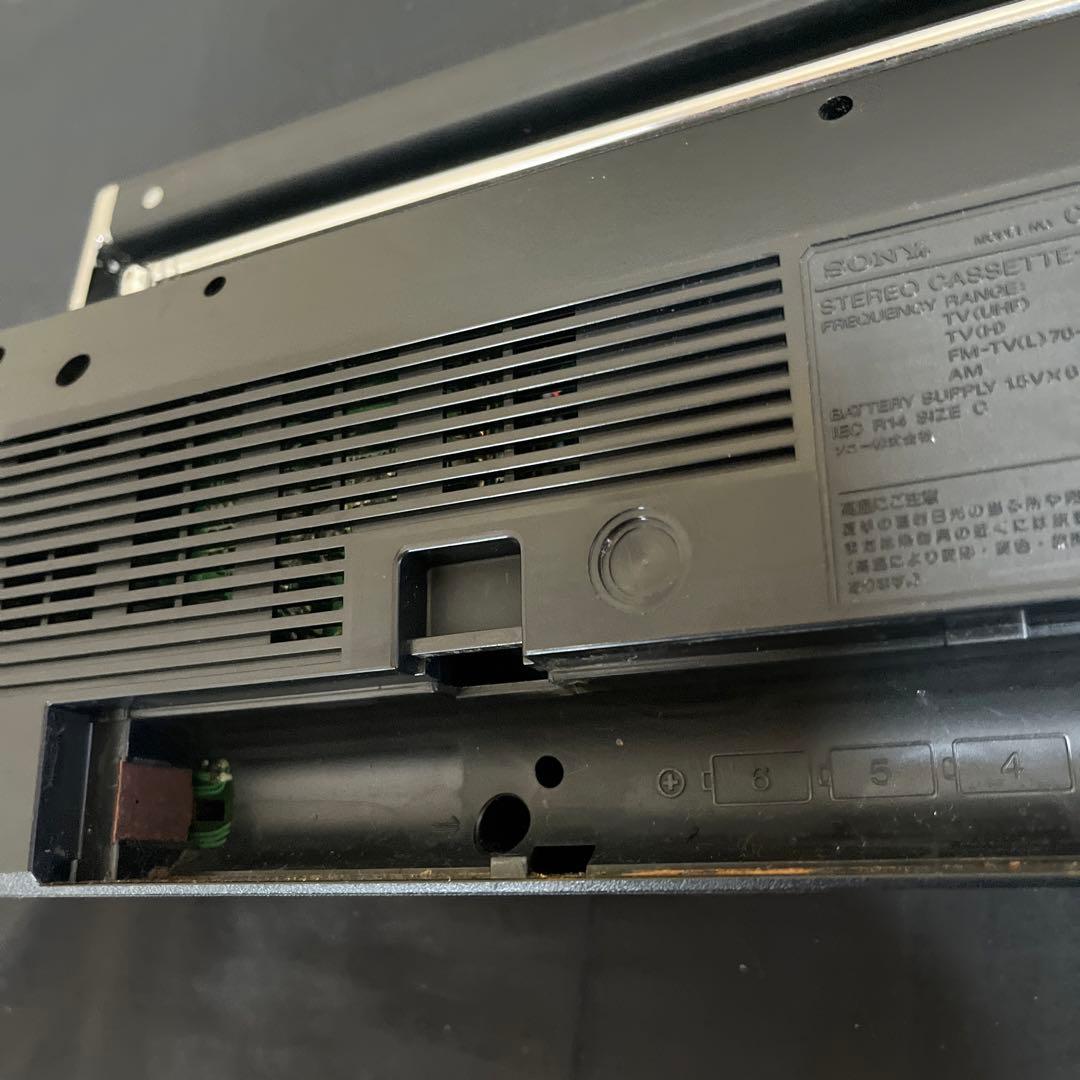 SONY 　ラジカセ CFS-W90 昭和　レトロ　レコーダー　ジャンク　2台