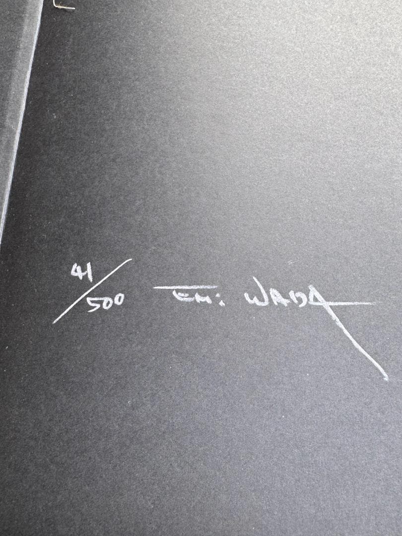 MY LIFE in the MAKING ワダエミの衣装世界　サイン入り