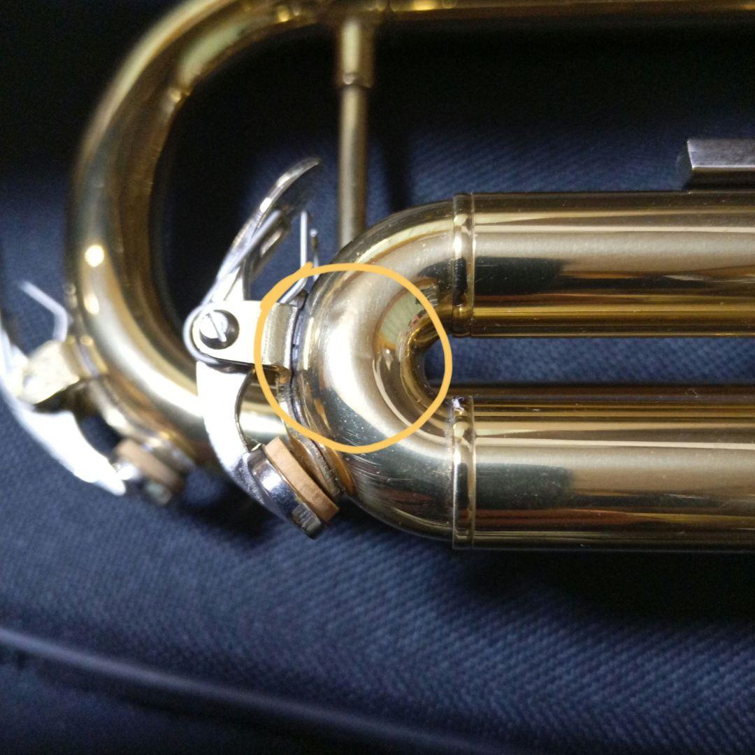 Easter トランペット ETR-380 ゴールド ケース付き