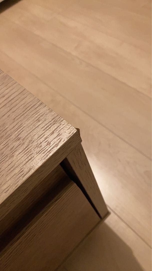 LOWYA テーブルドレッサー　ロータイプ鏡台　収納