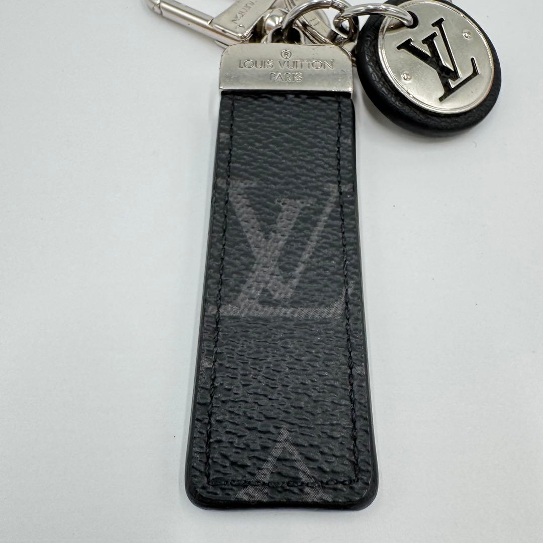 ルイヴィトン モノグラム タイガ ポルクレ ネオLVクラブ レザー キーホルダー