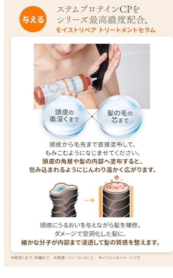 PRORY プロテインモイストリペア 3点セット