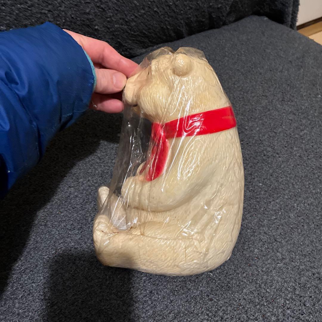 コカコーラ　白熊　貯金箱　新品 アメトイ　アドバタイジング