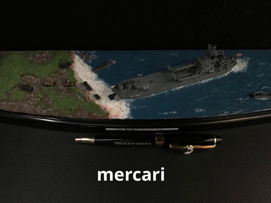 1／700 海上自衛隊輸送艦みうら LST-4151 ジオラマ仕上