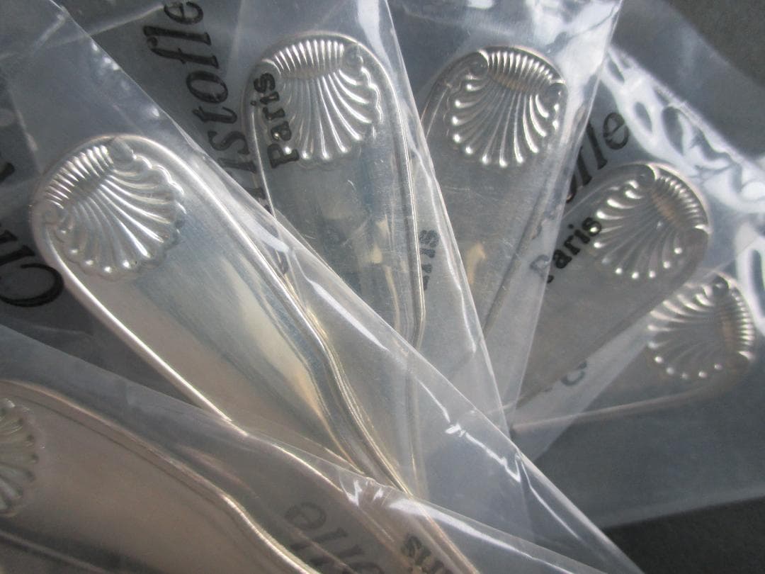 Moss 高級銀器☆クリストフルシルバー コーヒースプーン6本ヴァンドーム