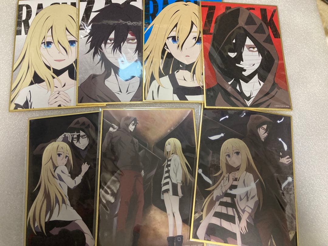 殺戮の天使　くじ引き堂　色紙