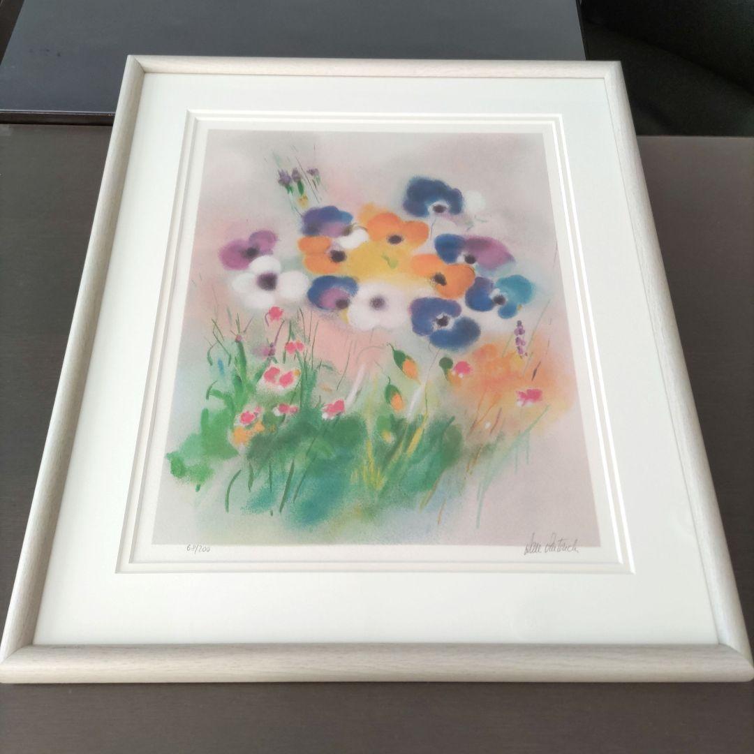 ダン パルトゥシュ 額装 リトグラフ ☆ 直筆サイン・エディション有り☆限定版画