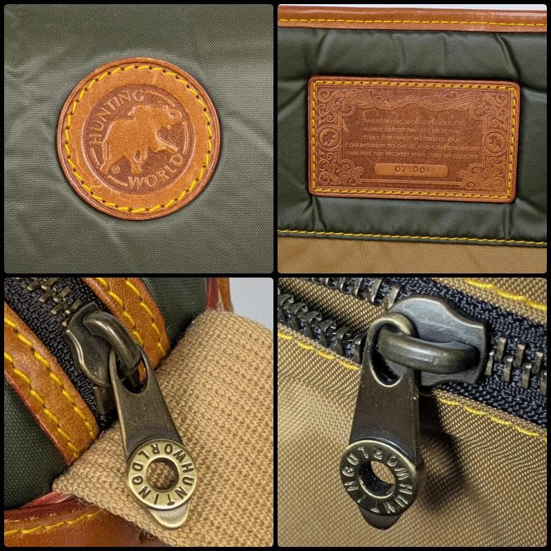 ハンティング ワールド バチューサーパス キャリーオール S ショルダーバッグ