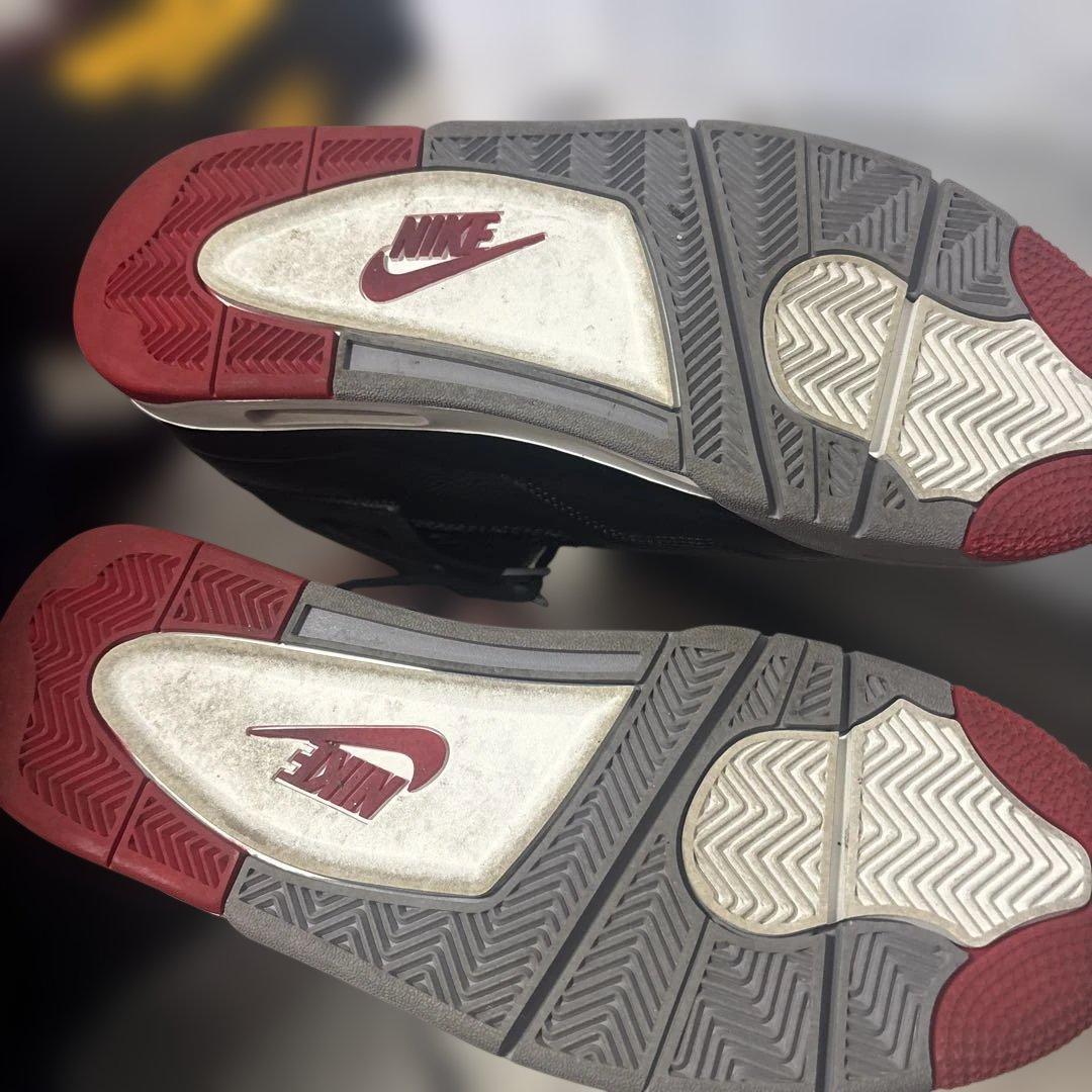 シューズ(男性用) Nike Air Jordan 4 Retro\"Bred Reimagined\"