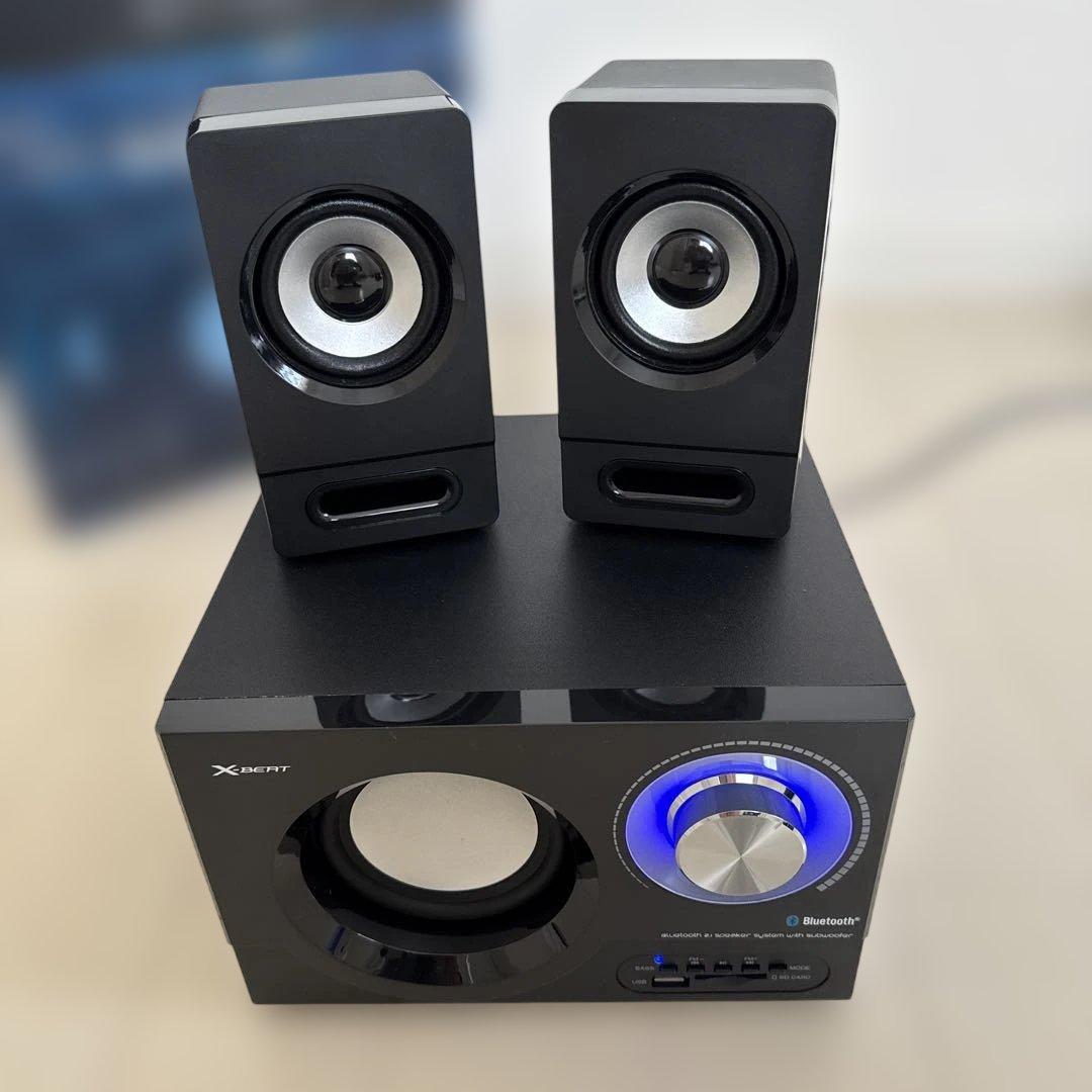 ラジオ・コンポ X-BEAT 2.1ch Bluetooth Speaker 31W