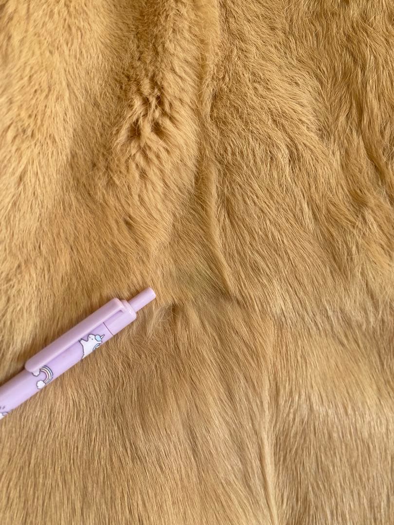 マークジェイコブス スーパーソフト リアルファーコートサイズ6（目安：M〜L）