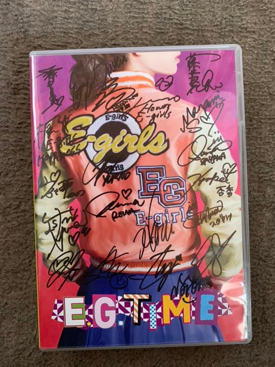 E.G.TIME E-girls サイン