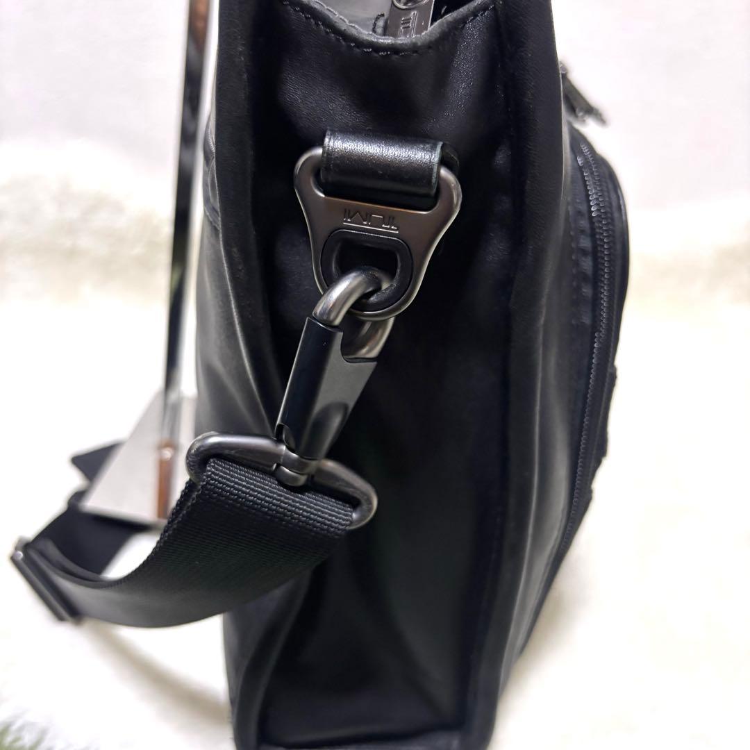 希少 TUMI 963110D4 オールレザー ビジネスバッグ 2way 黒