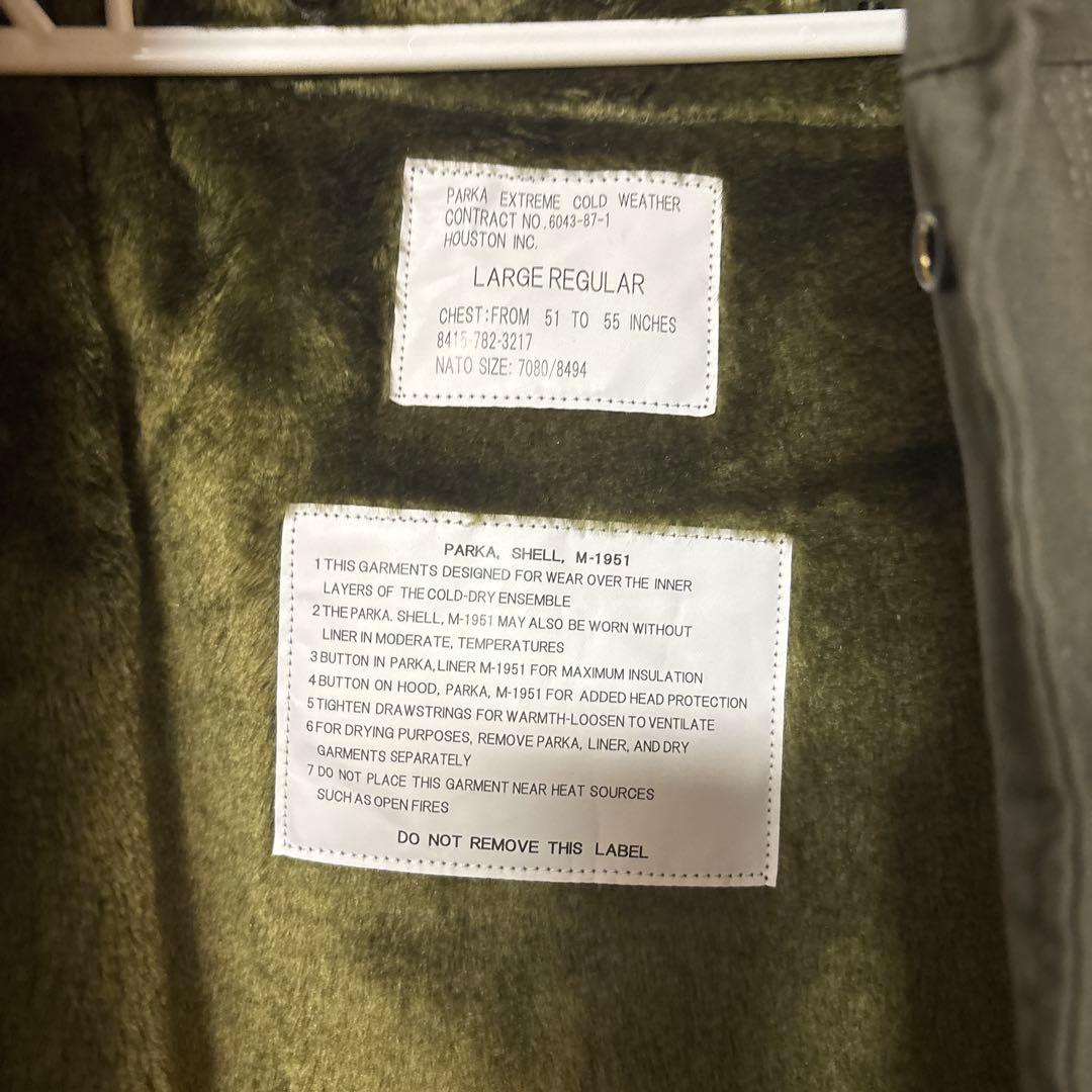 K*N様 M-1961 パーカー 大きいサイズ オリーブグリーン