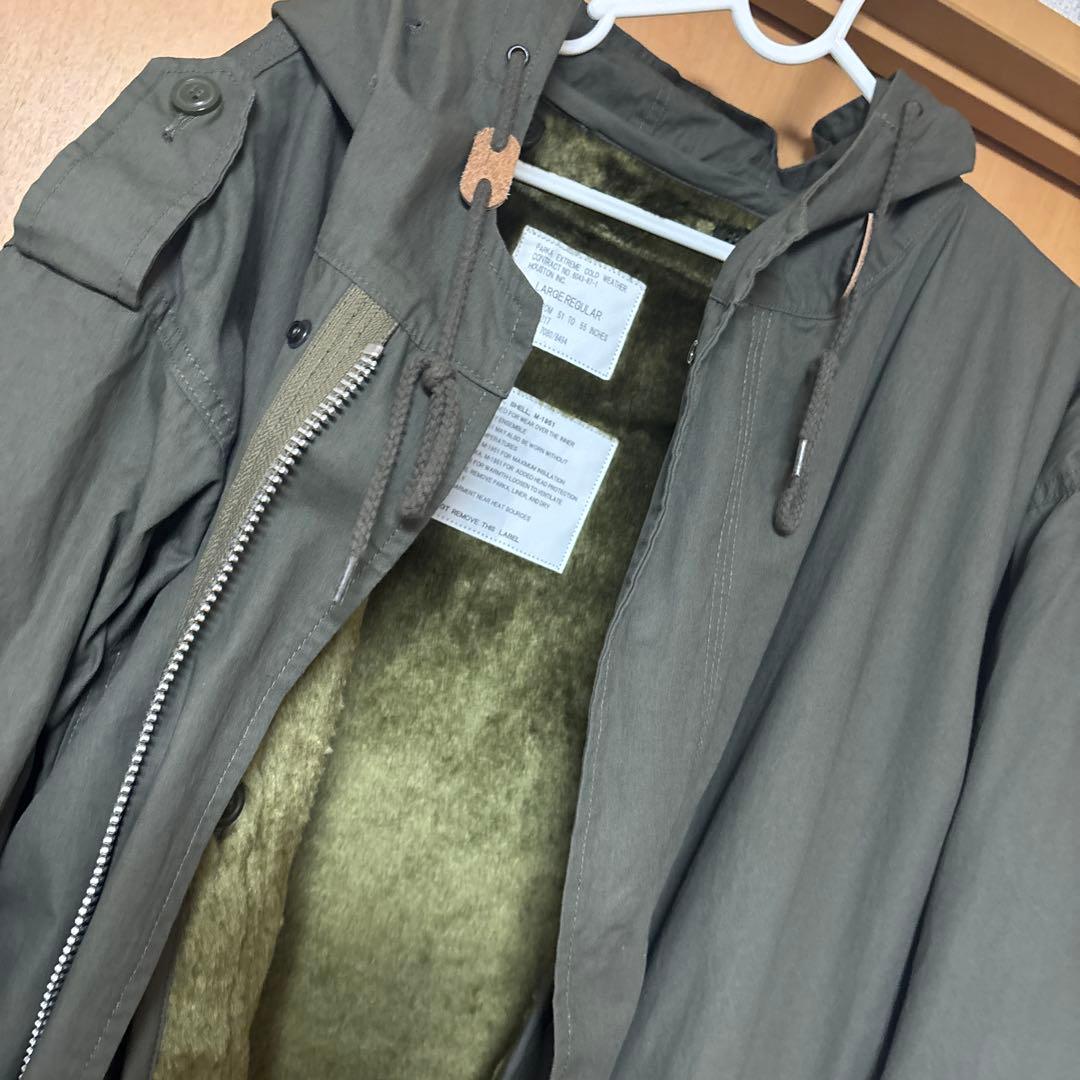 K*N様 M-1961 パーカー 大きいサイズ オリーブグリーン