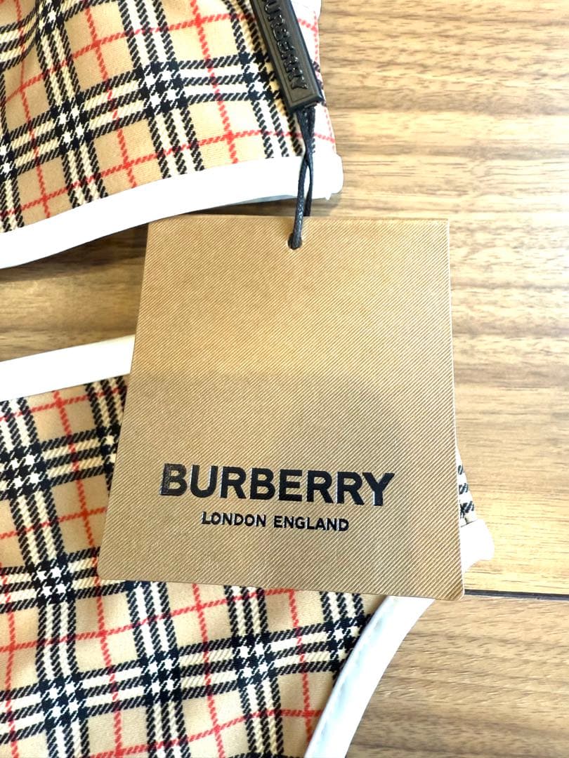 BURBERRY アーカイブベージュチェック 4Y 水着