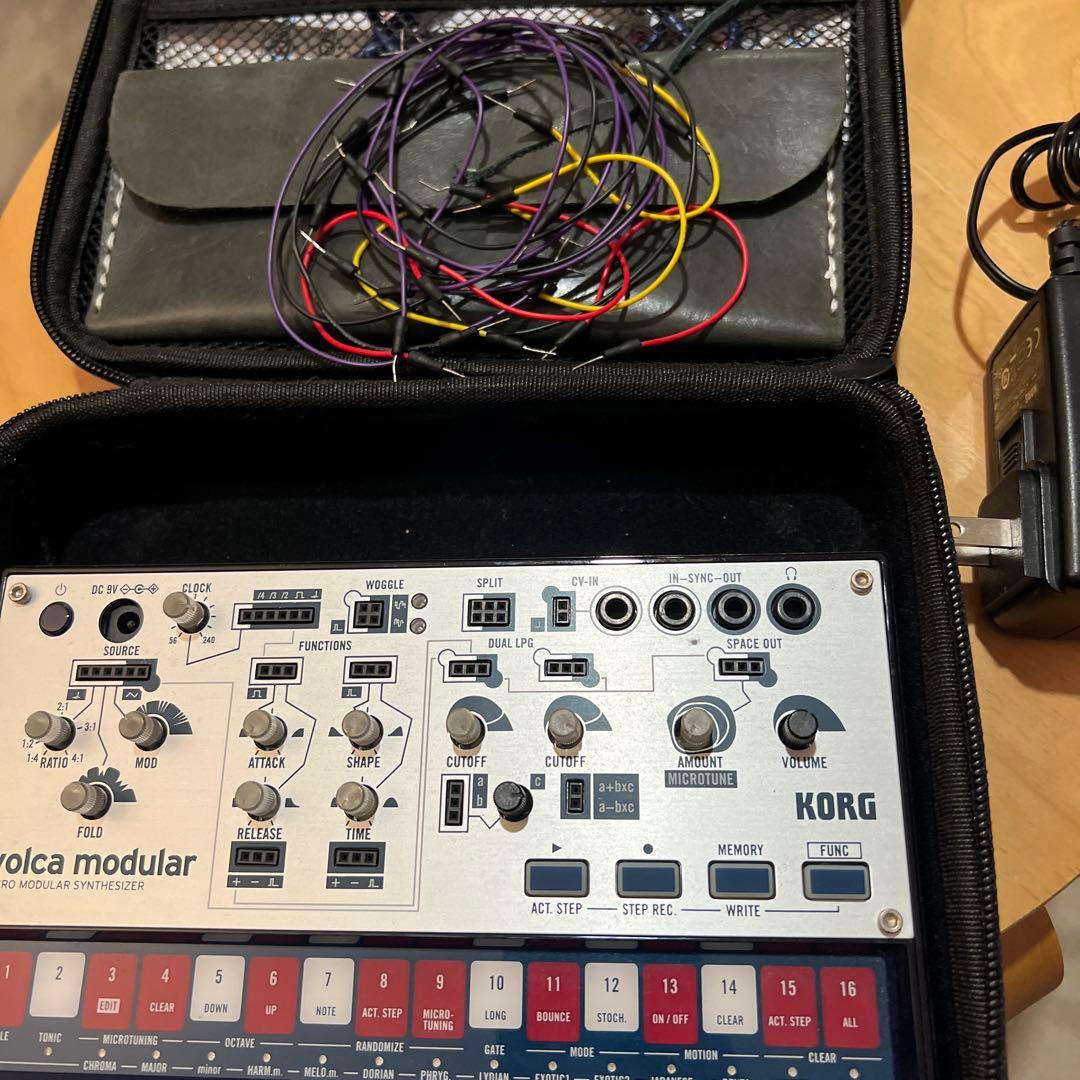 Korg Volca Modular (付属品多数 + ポータブルケース)
