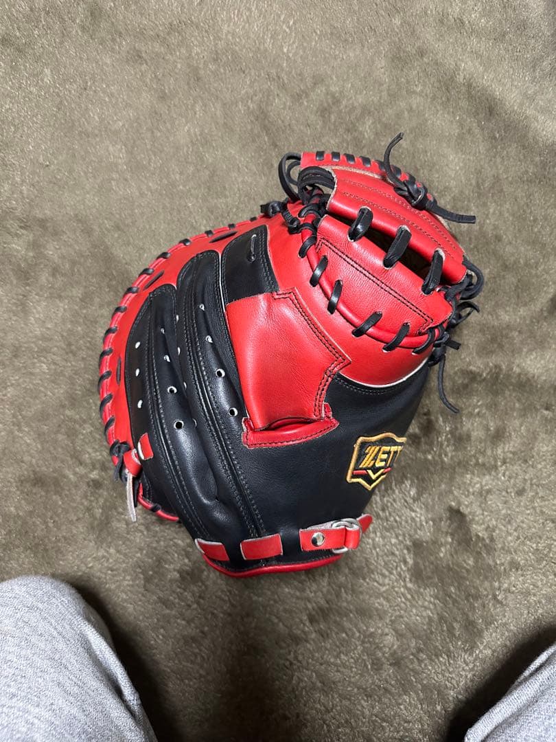 あや 貴重　日本製　オーダー品　ZETT プロステイタス 軟式ミット