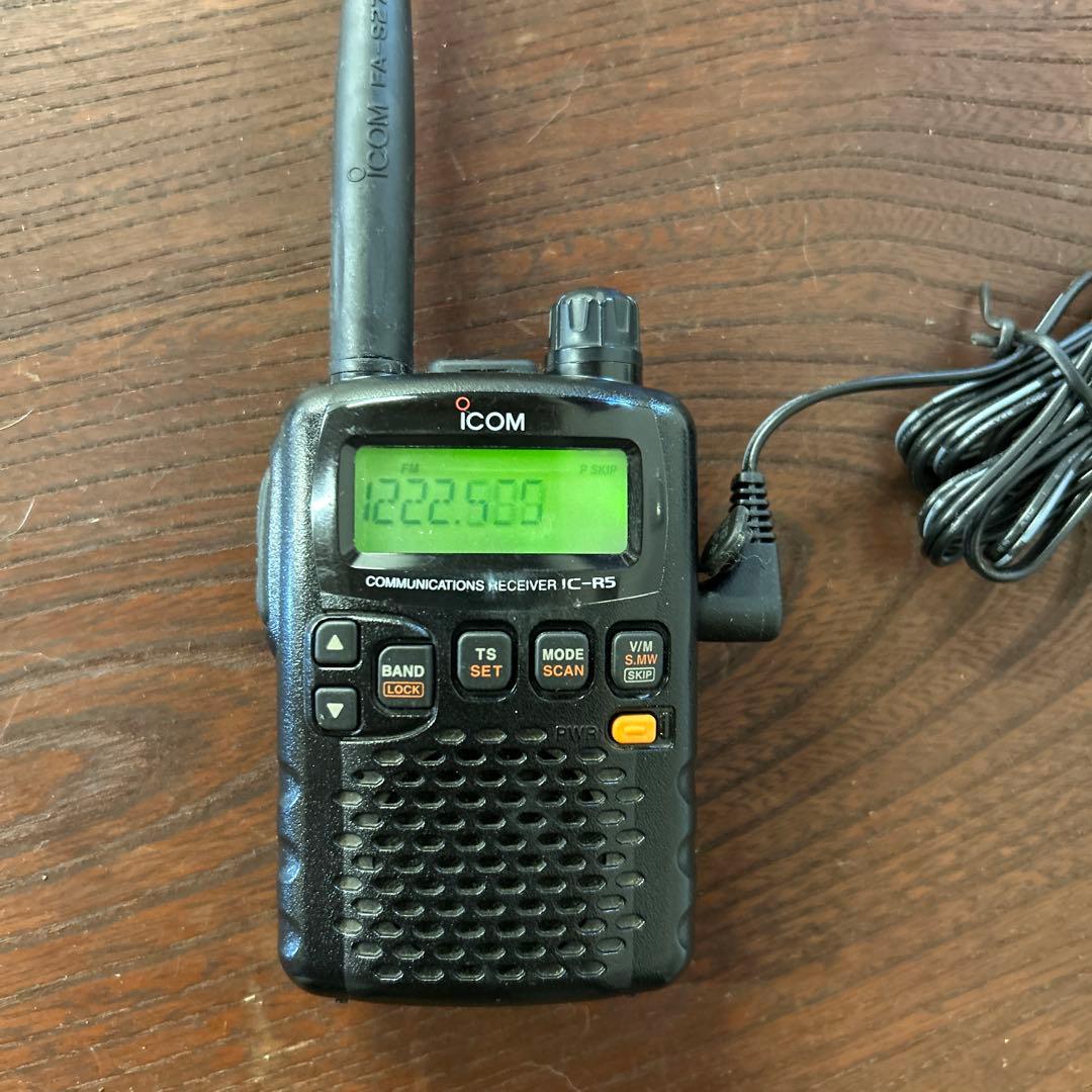 アイコム ICOM IC-R5 広帯域ハンディ受信機　エアバンド