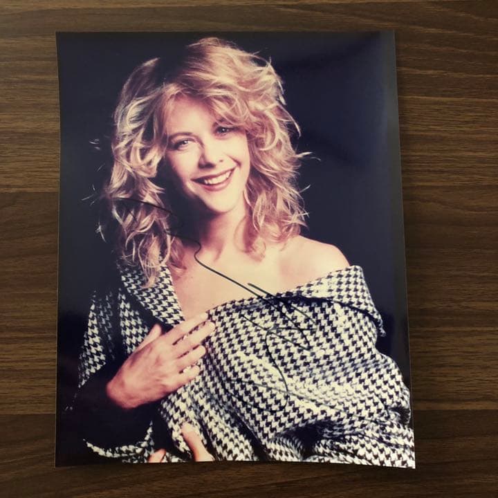 メグ・ライアン　直筆サイン入りフォト　永久保証証明書付