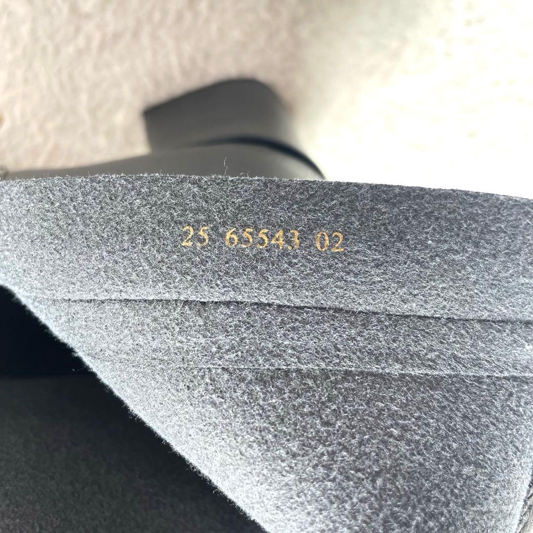 極美品✨LE TALON ストレッチ サイドジップ ショートブーツ 黒 L