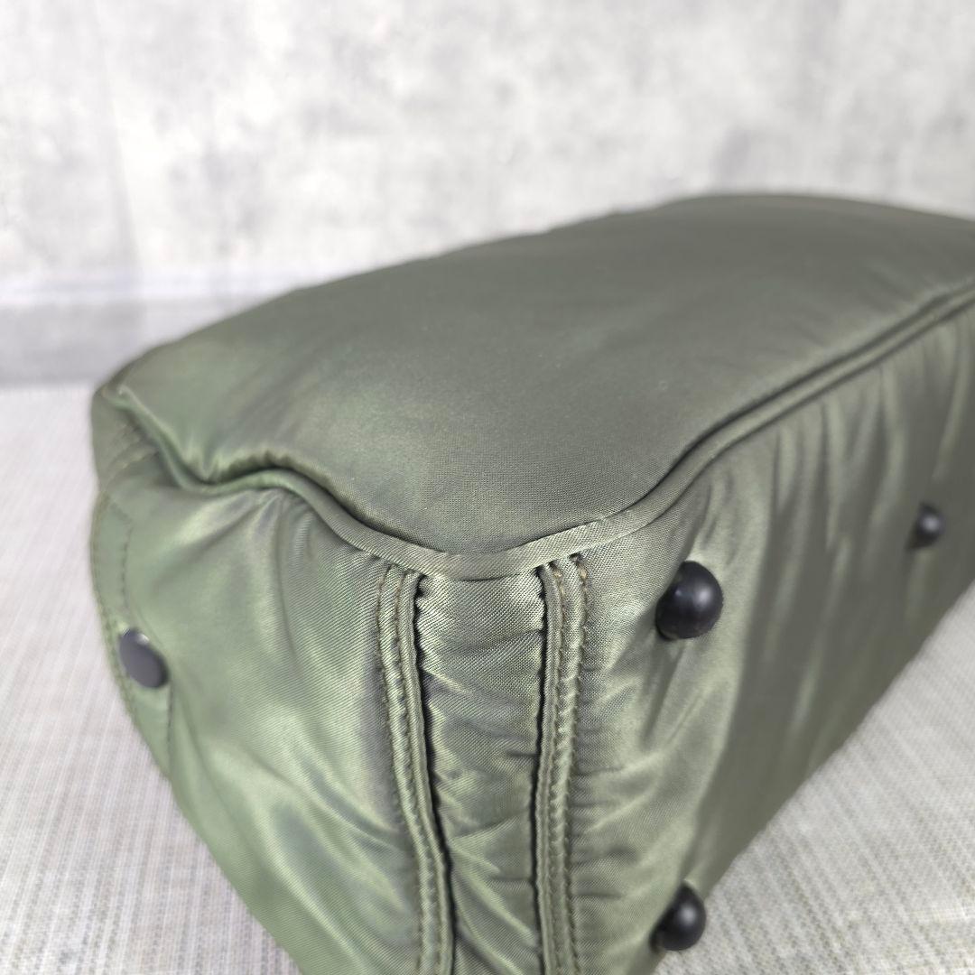 PORTER　ヘッドポーター　タンカー　ドラムバッグ　ボストンバッグ　グリーン