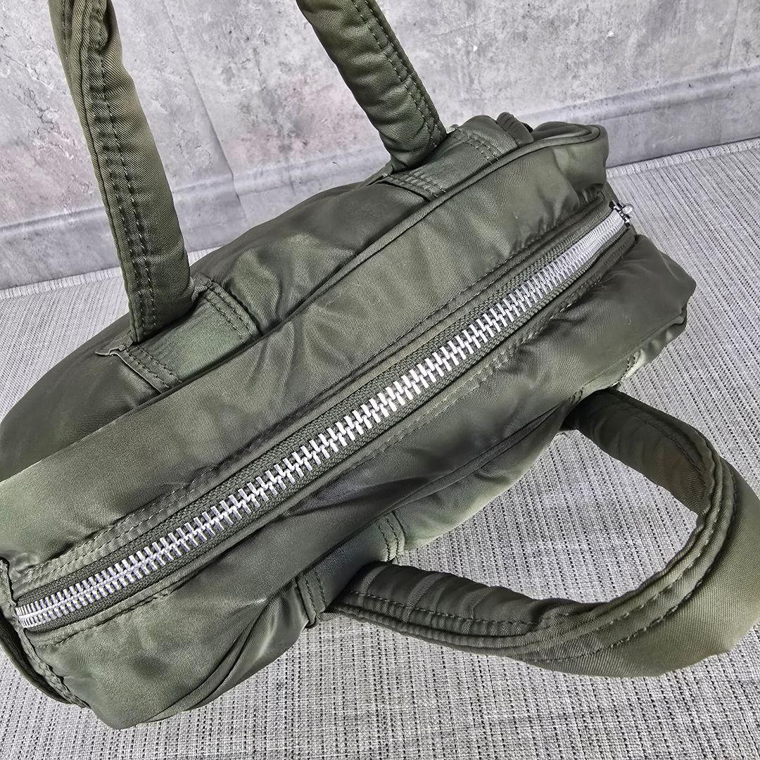 PORTER　ヘッドポーター　タンカー　ドラムバッグ　ボストンバッグ　グリーン