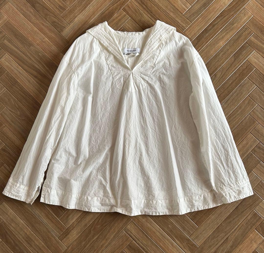 ヴェリテクール セーラーカラー ブラウス vc2533