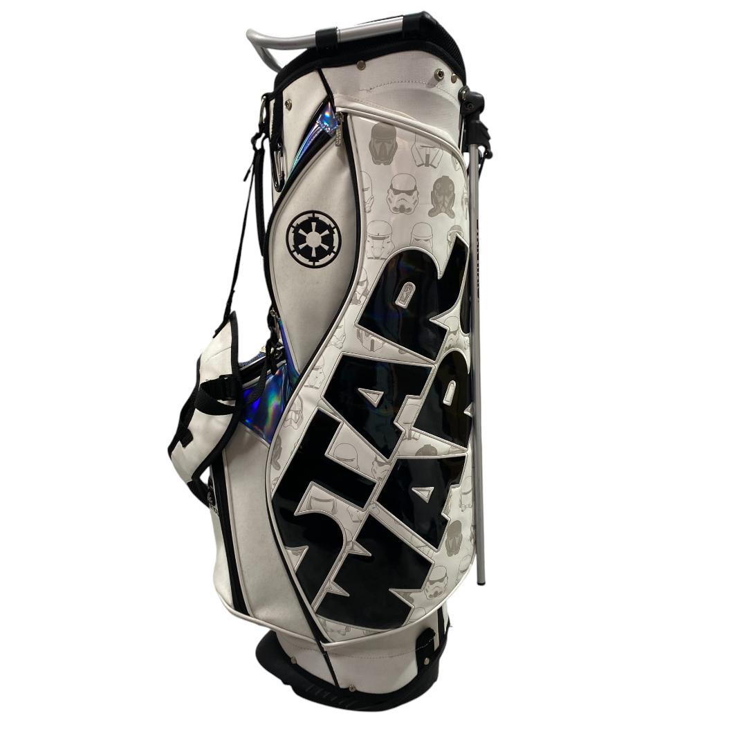 STAR WARS スターウォーズ キャディバッグ ホワイト 9型 6分割