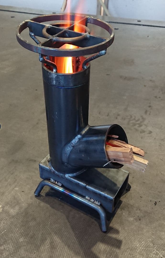 ロケットストーブ コンロ 薪ストーブ