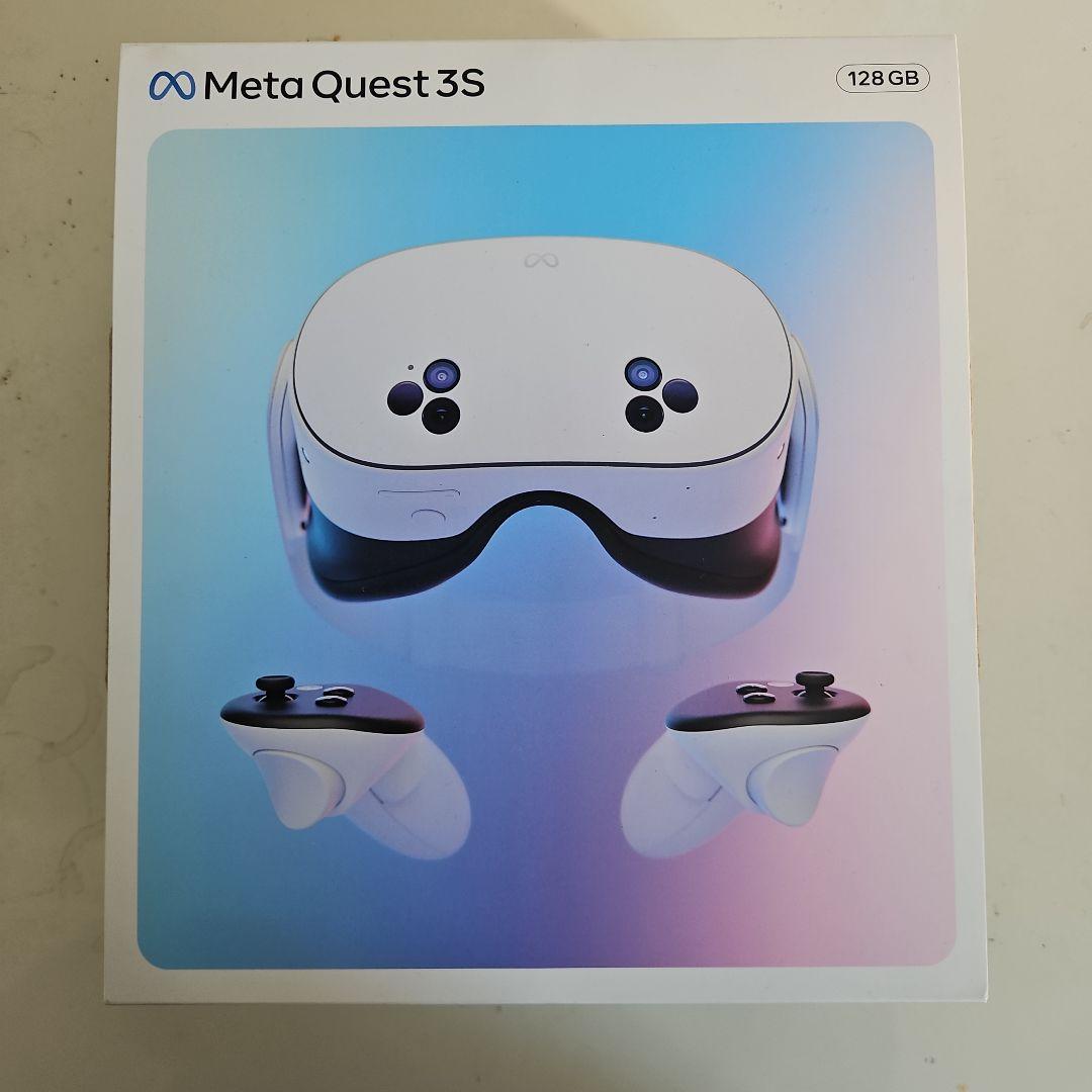  Quest 3S 128GB VRヘッドセット（保証書付）