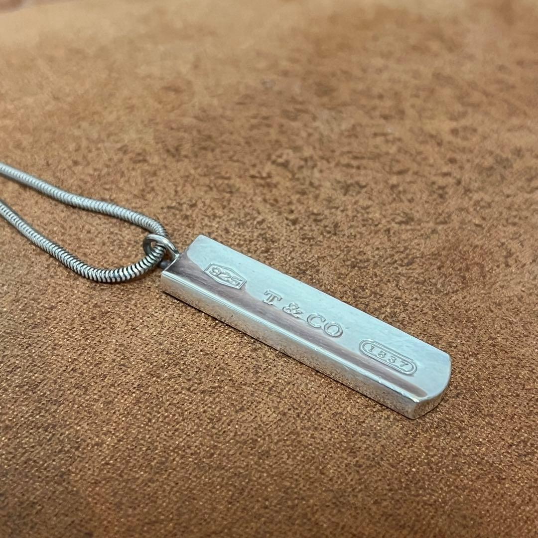 Tiffany & Co. ティファニー 1837 ナローバー ネックレス