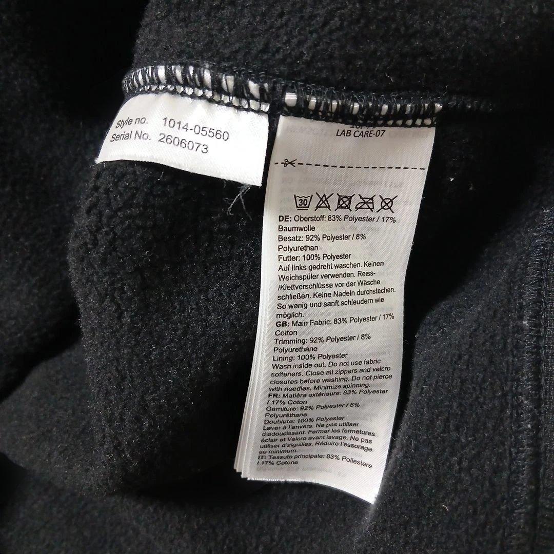 マムート　エッセンシャル　ミッドレイヤー　クルーネック　黒　裏起毛　M