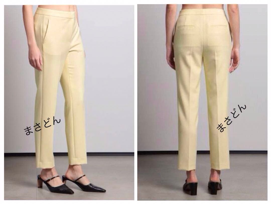 Theory luxe イエロー【極美品・洗える】クロップドパンツ