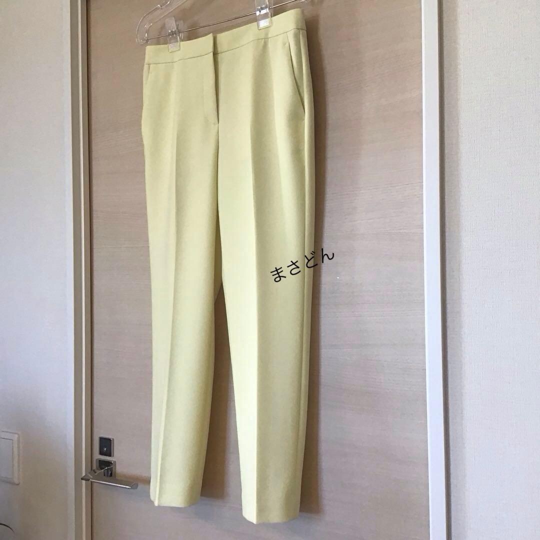 Theory luxe イエロー【極美品・洗える】クロップドパンツ