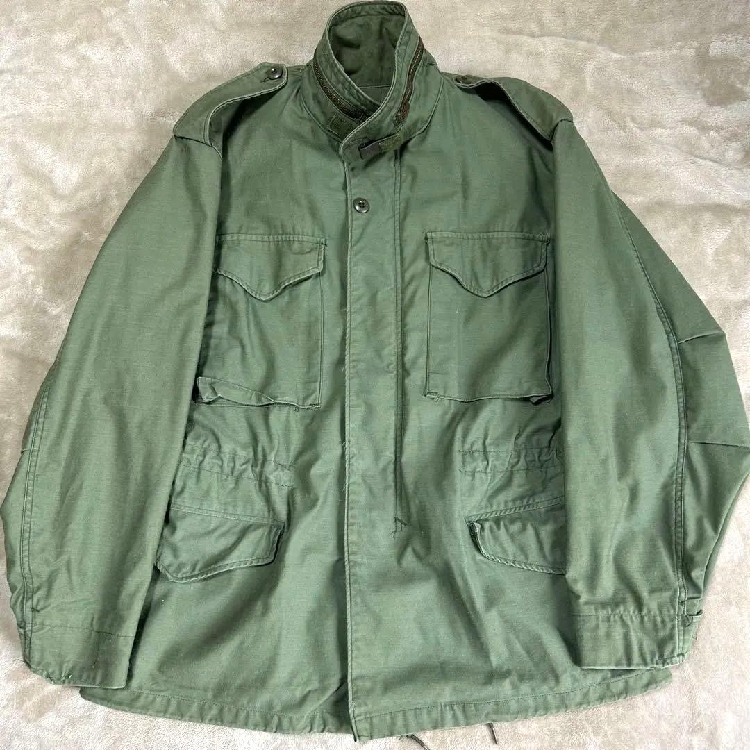 80s ALPHA M-65 フィールドジャケット USA製 旧タグ M-R