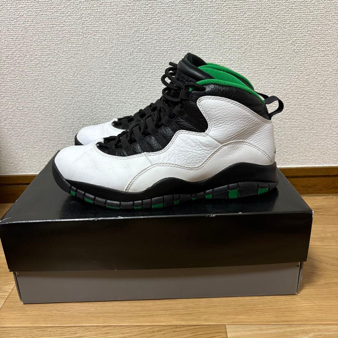 AIR JORDAN 10 RETRO White×Green