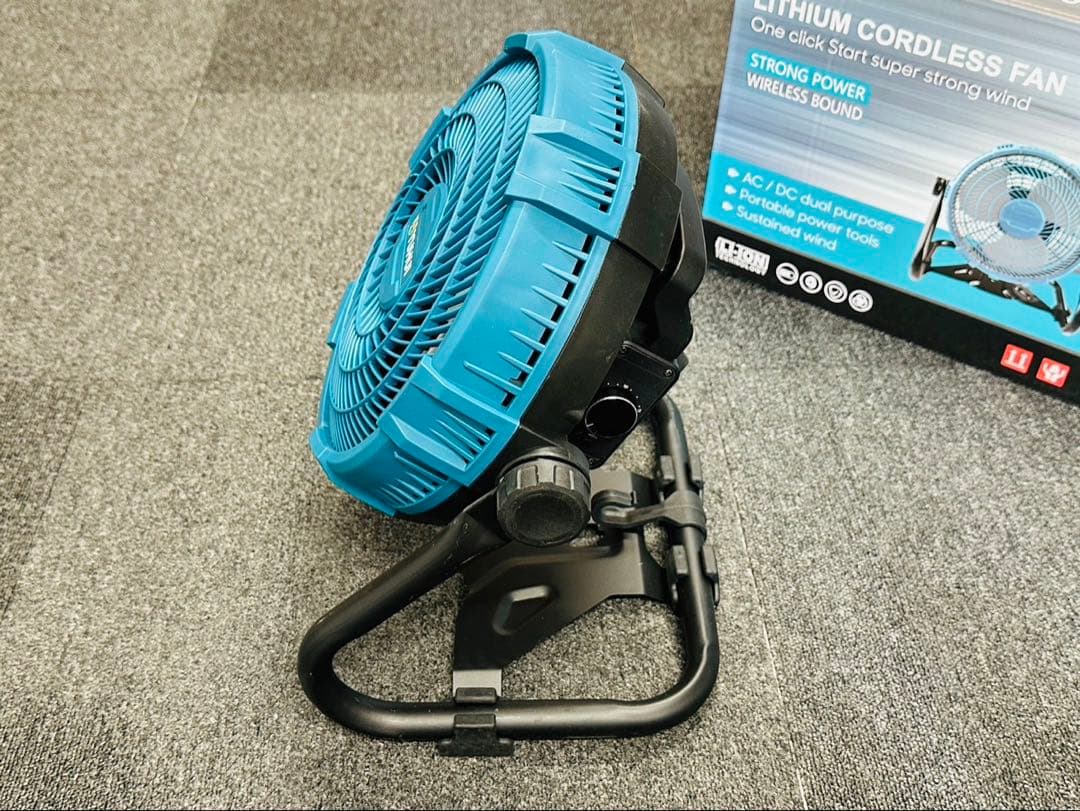 携帯扇風機 卓上扇風機 12インチ充電式 キャンプ アウトドア マキタ18V互換