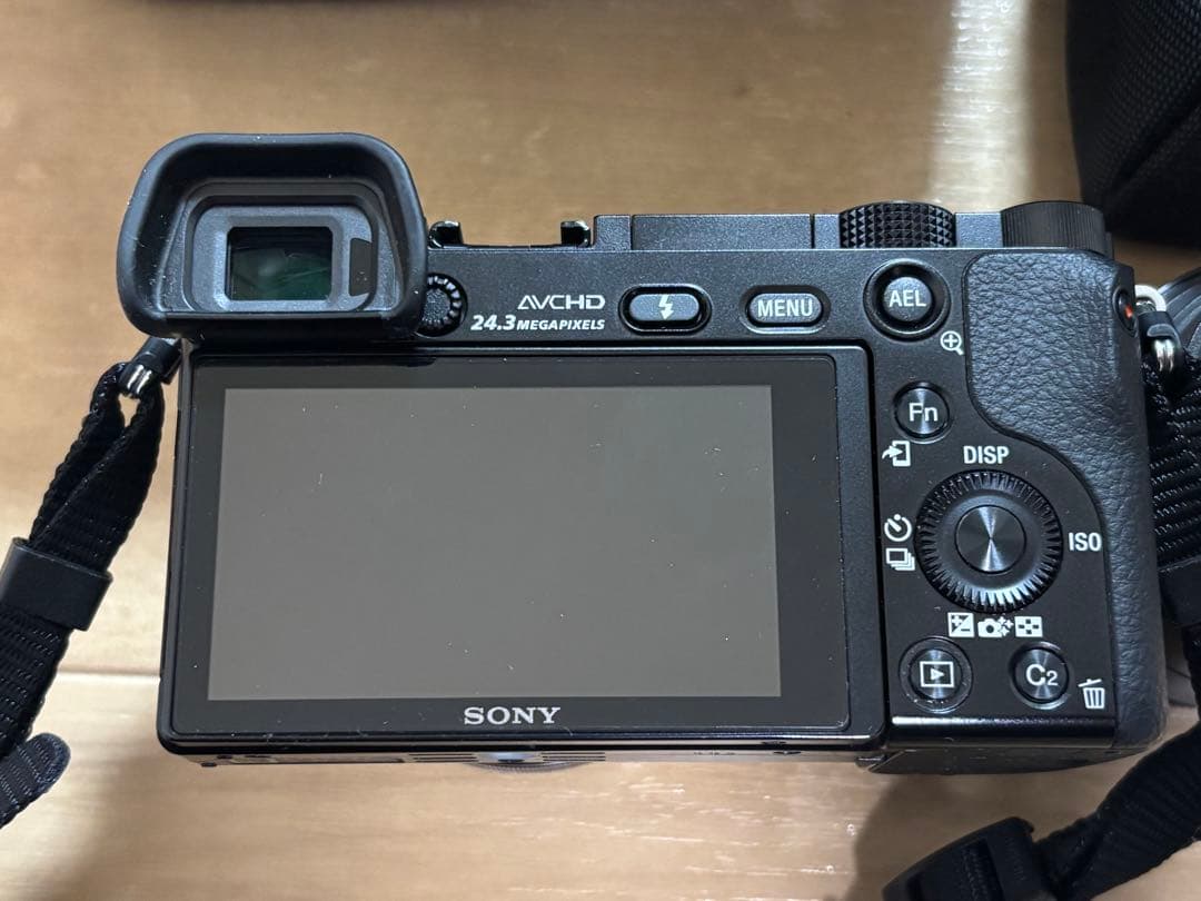 α6000ボディ•レンズ(単焦点レンズ、カメラケース付き)